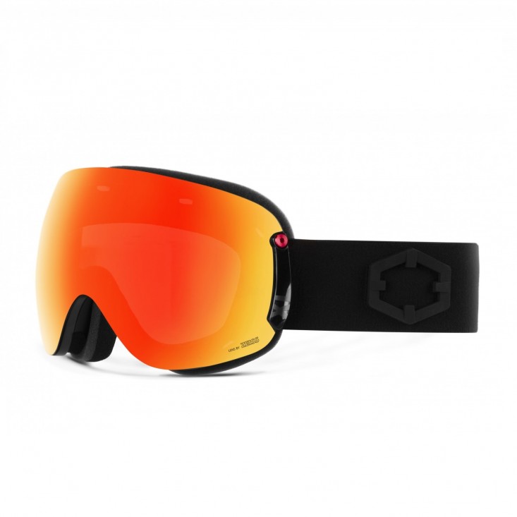 Open XL Apres Ski Red MCI Maschera Snowboard + Pesimmon Bonus Lens