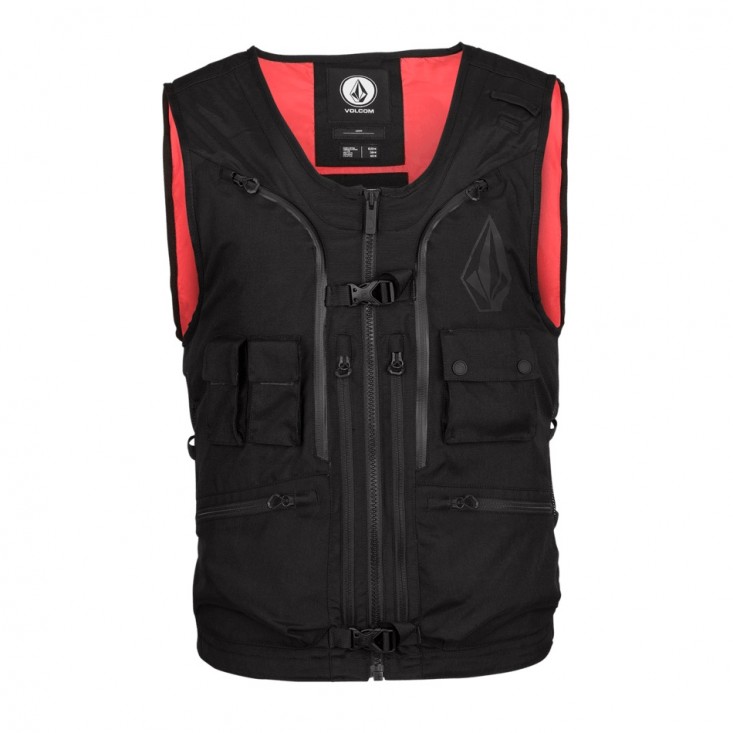 Iguchi Slack Vest Gilet Protezione Snowboard Black