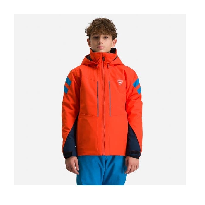 Boy Ski Jkt Giacca Sci Bambino Orange