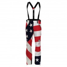 6 Cento 665G USA Pantalone Sci Donna Nazionale Americana Flag